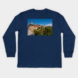 Cividale del Friuli, North East Italy Kids Long Sleeve T-Shirt